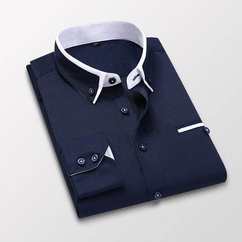 Camisa Social Masculina Carino